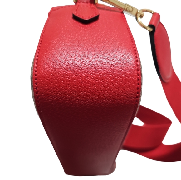 NWOT Gucci Apple Messenge Bag Beige/Brown - Picture 7 of 9